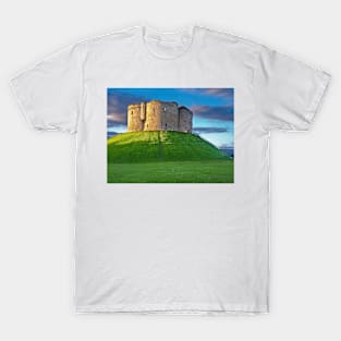 Clifford's Tower, York, England T-Shirt